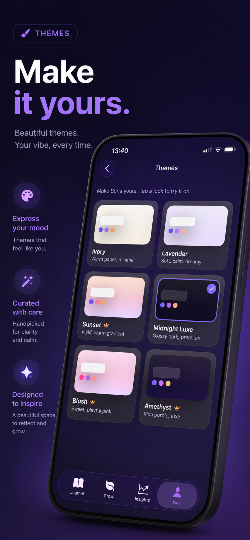 Premium themes